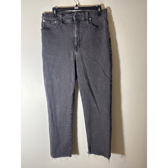 Madewell Denim - Madewell Light Black "The Perfect Vintage Straight Jean" Sz 31